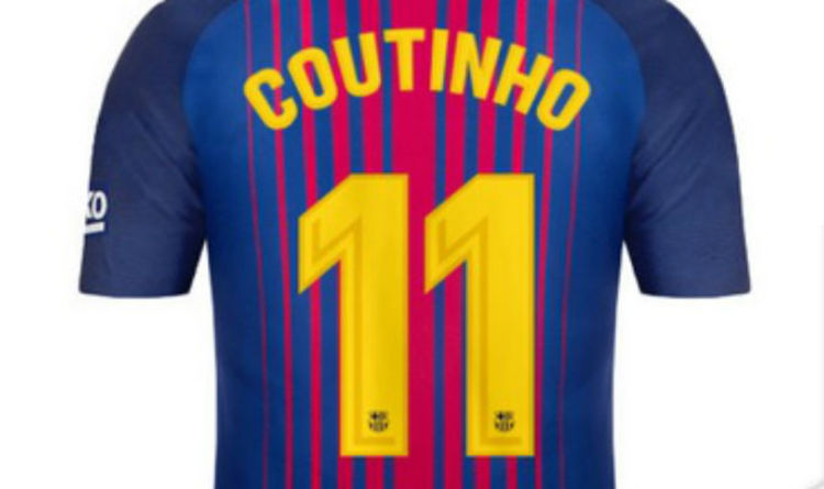 Detail Coutinho Trikot Fc Barcelona Nomer 20