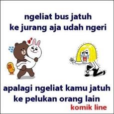 Detail Dp Lucu Line Nomer 27