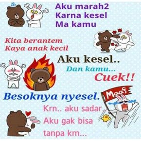 Detail Dp Lucu Line Nomer 9