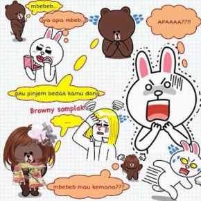 Detail Dp Lucu Line Nomer 10