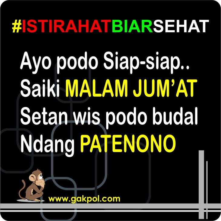 Detail Dp Malam Jumat Kocak Nomer 26