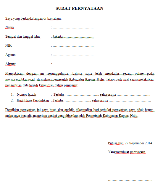 Detail Draft Surat Kuasa Nomer 37