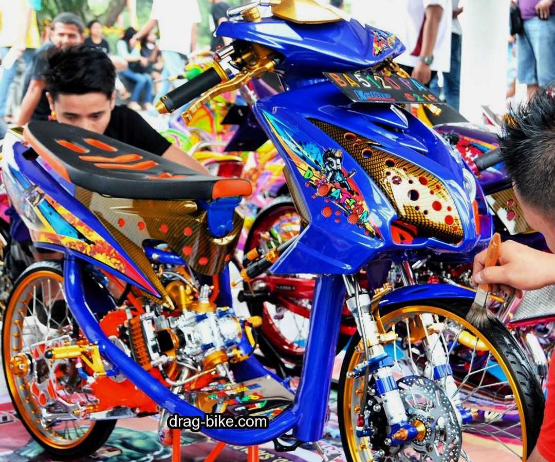 Detail Drag Bike Ninja Vs Mio Nomer 13