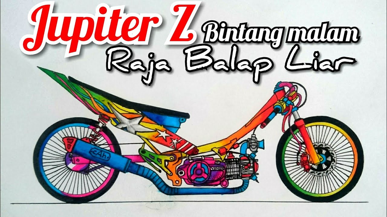 Detail Drag Jupiter Z Vs Ninja Nomer 12