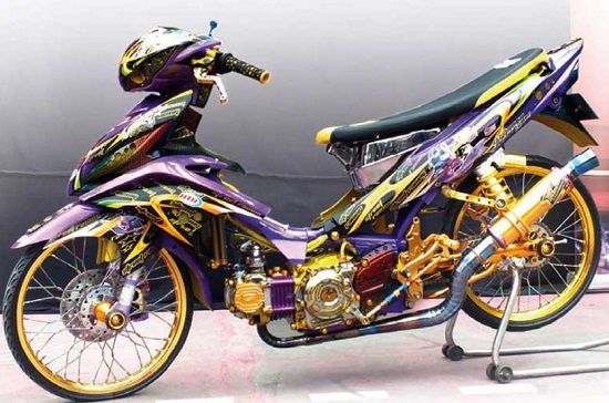 Detail Drag Jupiter Z Vs Ninja Nomer 20