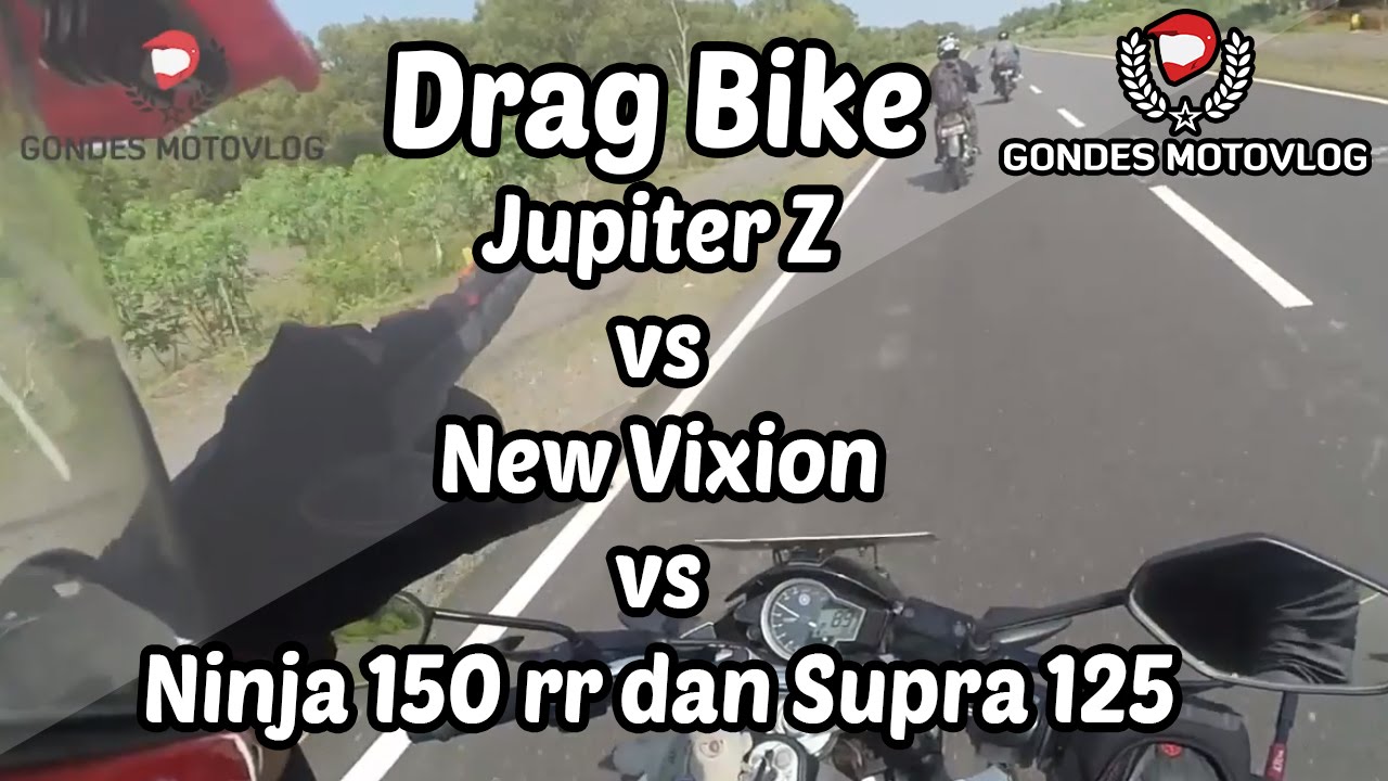 Detail Drag Jupiter Z Vs Ninja Nomer 4