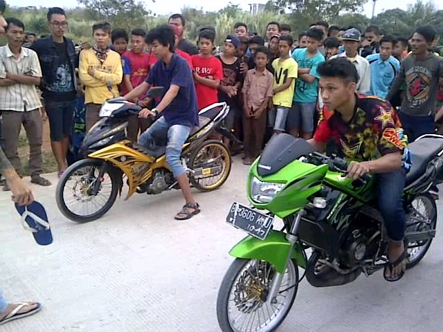 Detail Drag Jupiter Z Vs Ninja Nomer 7