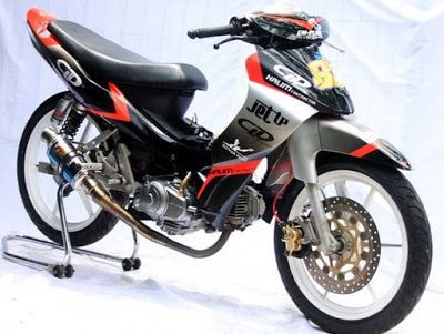 Detail Drag Jupiter Z Vs Ninja Nomer 10