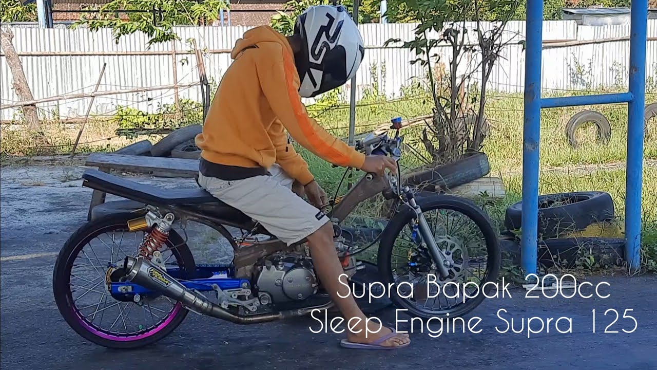 Detail Drag Motor Supra Nomer 44
