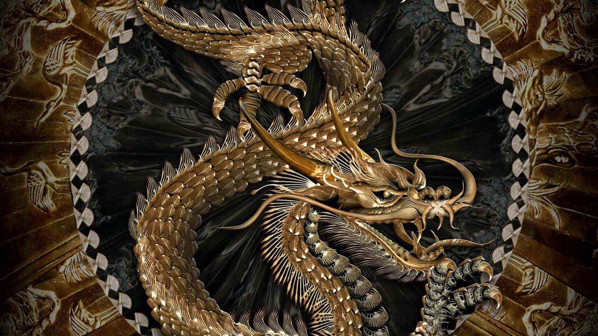 Detail Dragon 3d Wallpaper Desktop Nomer 22