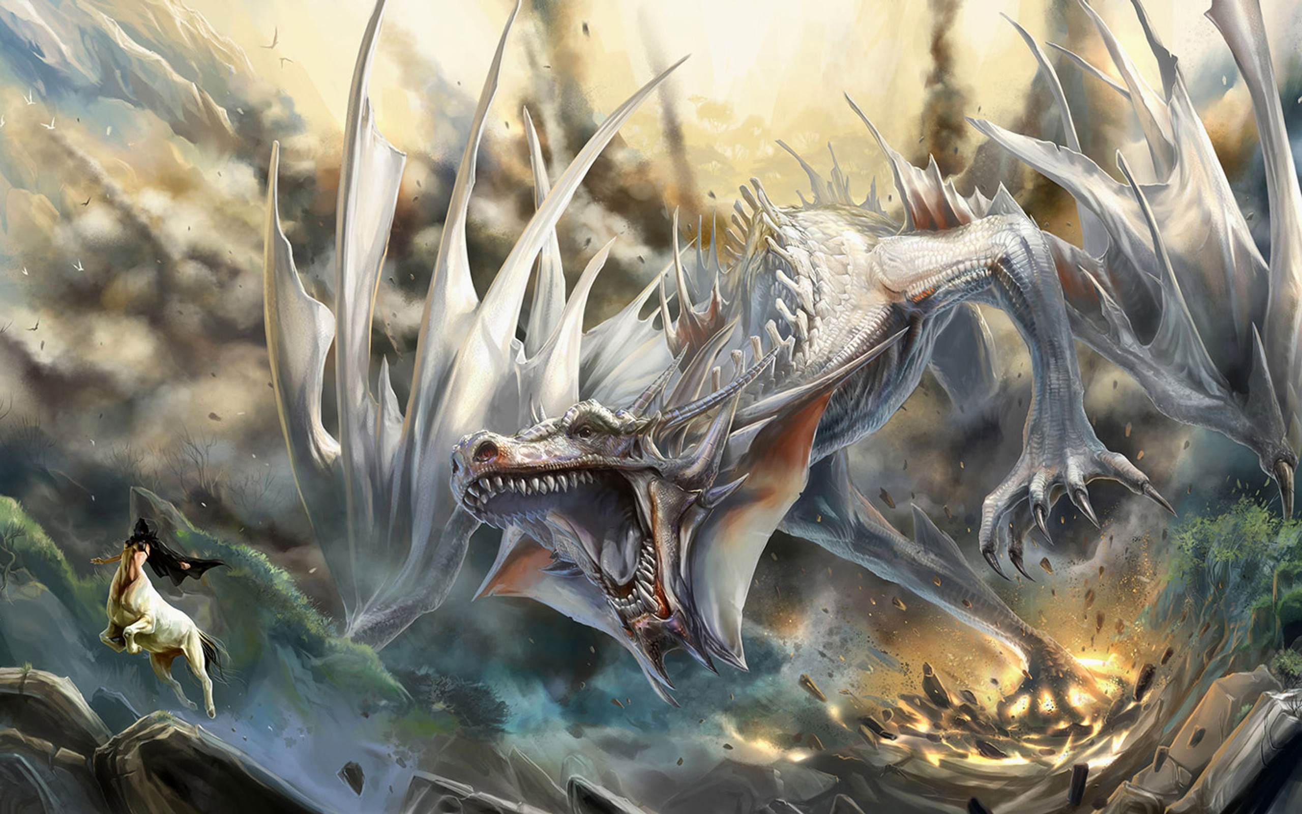 Detail Dragon 3d Wallpaper Desktop Nomer 41