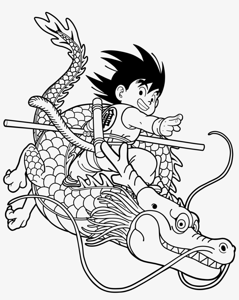 Detail Dragon Ball Black And White Nomer 47