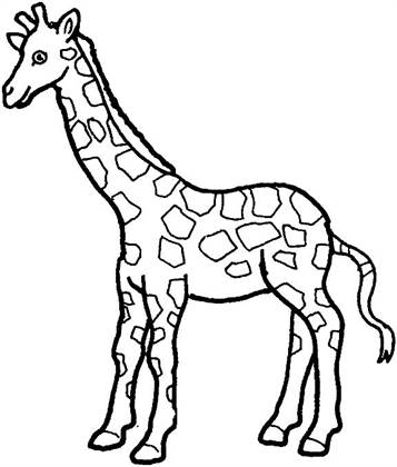 Detail Giraffe Malen Vorlage Nomer 11