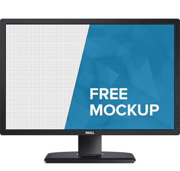 Detail Mockup Monitor Psd Nomer 13