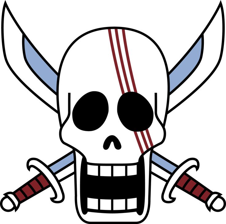 Detail One Piece Flag Logo Nomer 10