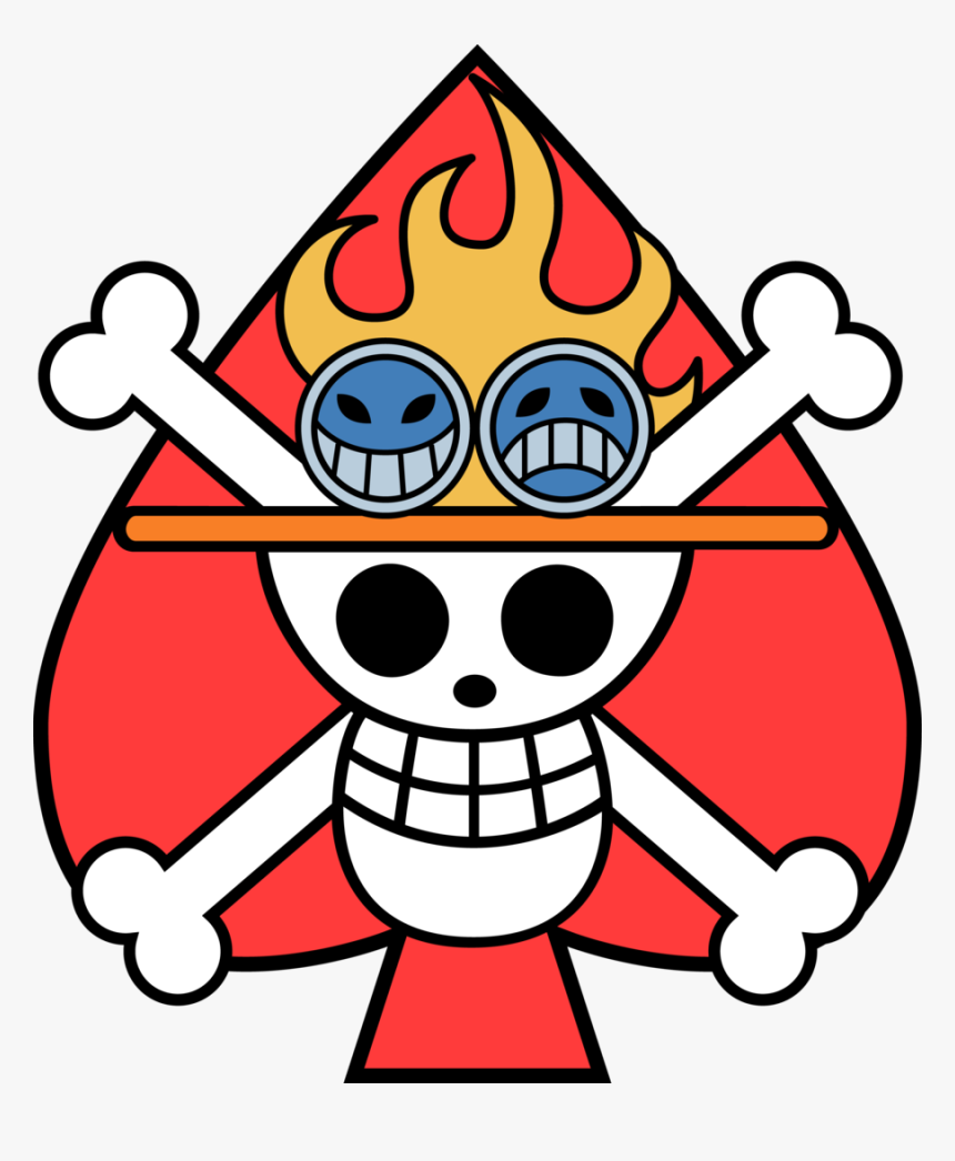 Detail One Piece Flag Logo Nomer 3