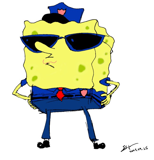 Detail Spongebob Police Nomer 2
