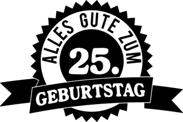 Detail Alles Gute Zum 25 Geburtstag Bilder Nomer 3