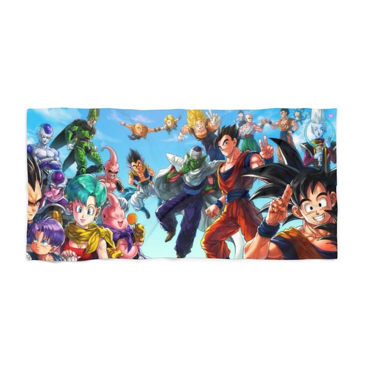 Detail Dragon Ball Z Beach Towel Nomer 19