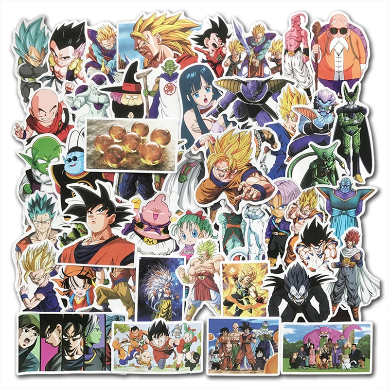 Detail Dragon Ball Z Sticker Bomb Nomer 19