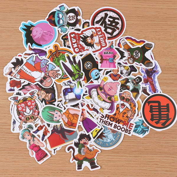 Detail Dragon Ball Z Sticker Bomb Nomer 40