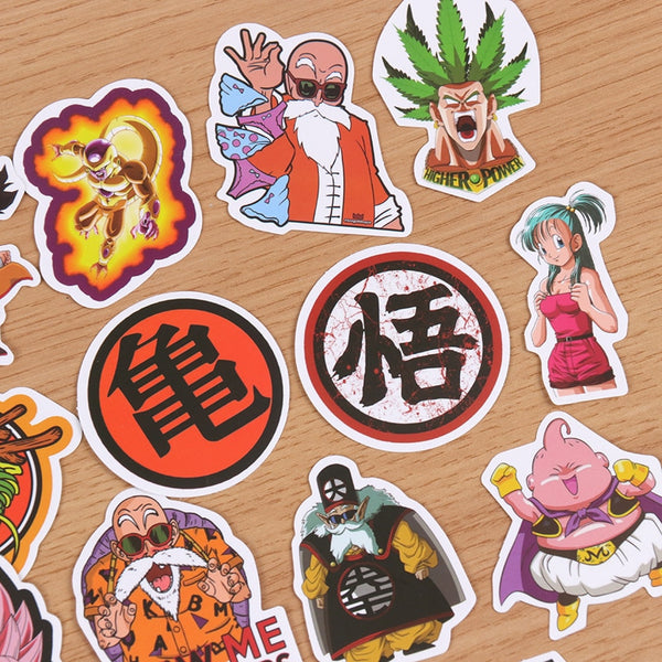 Detail Dragon Ball Z Sticker Bomb Nomer 44