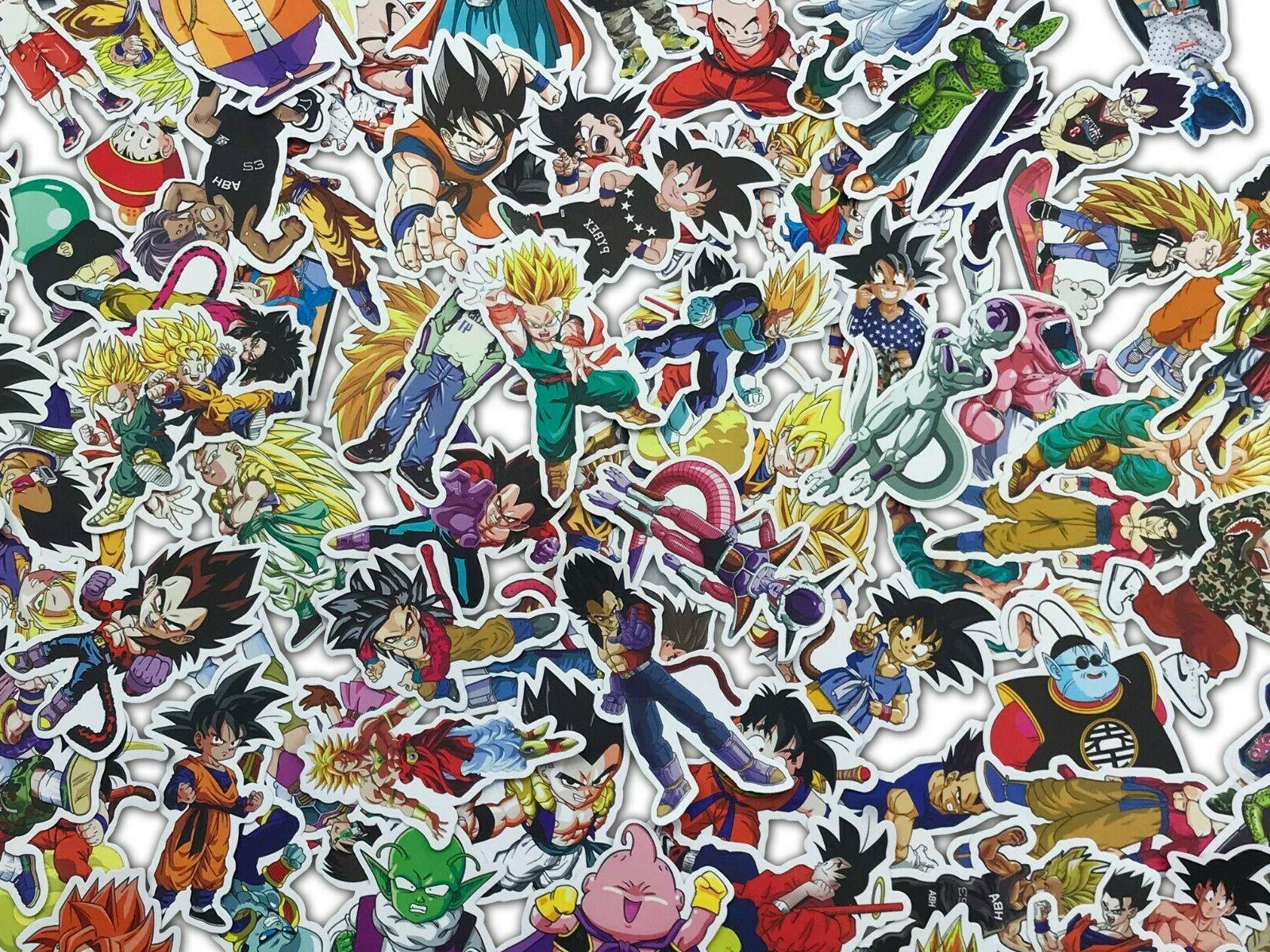 Detail Dragon Ball Z Sticker Bomb Nomer 47