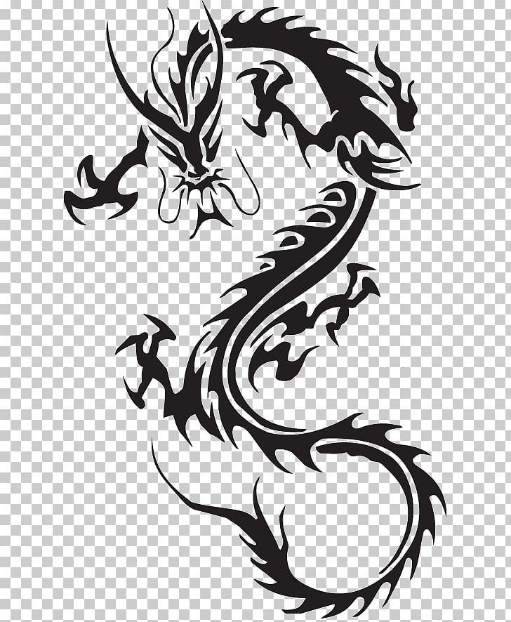 Detail Dragon Drawing Png Nomer 11
