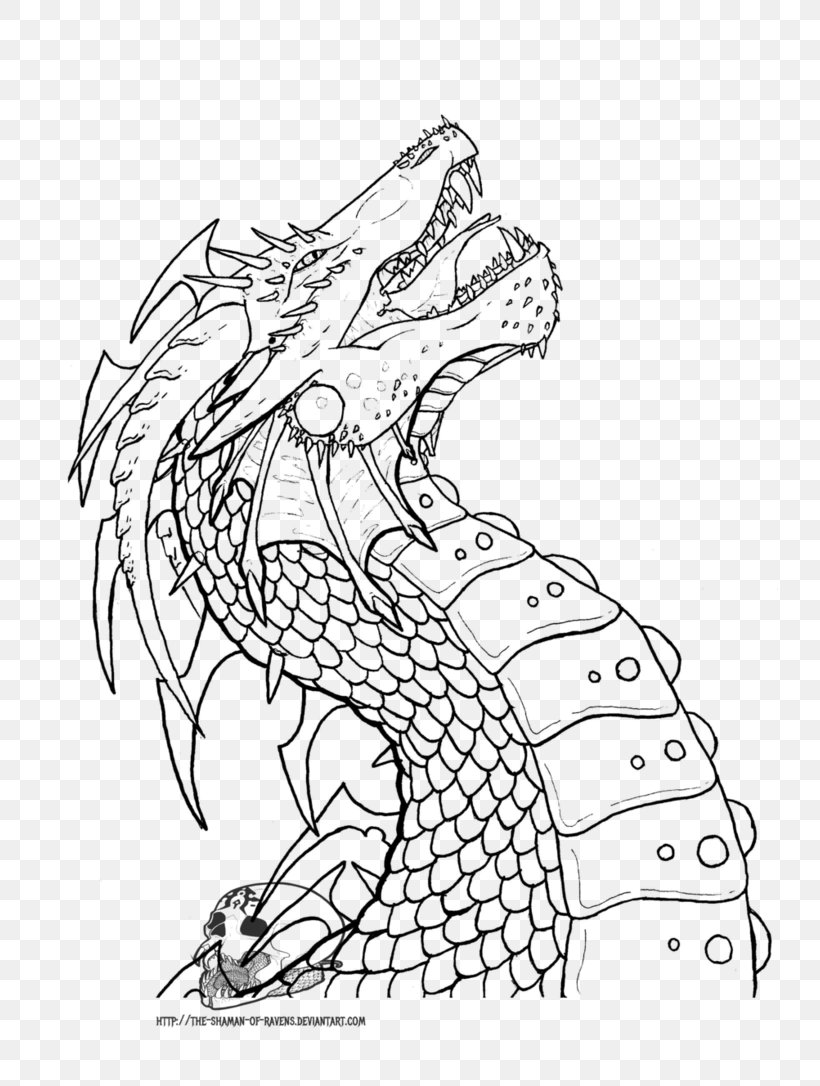 Detail Dragon Drawing Png Nomer 12