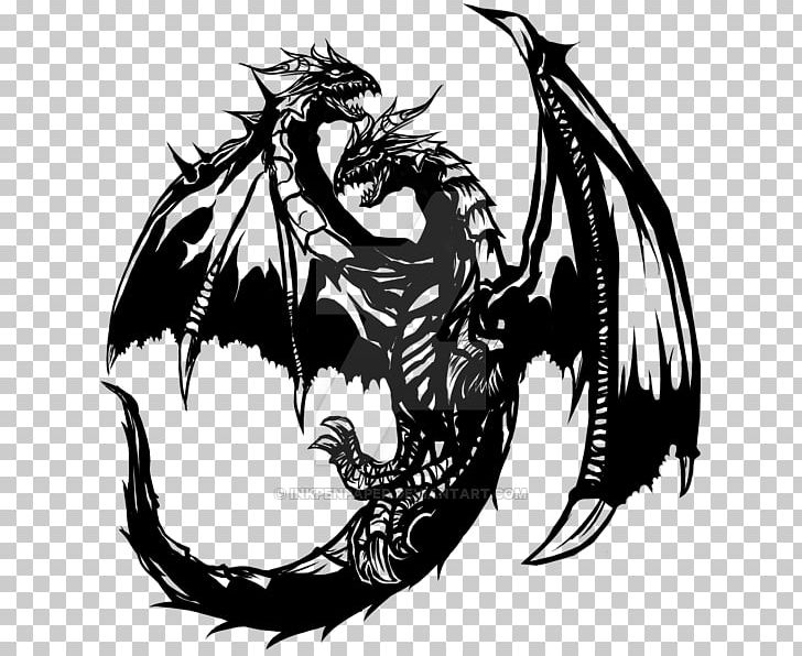 Detail Dragon Drawing Png Nomer 24