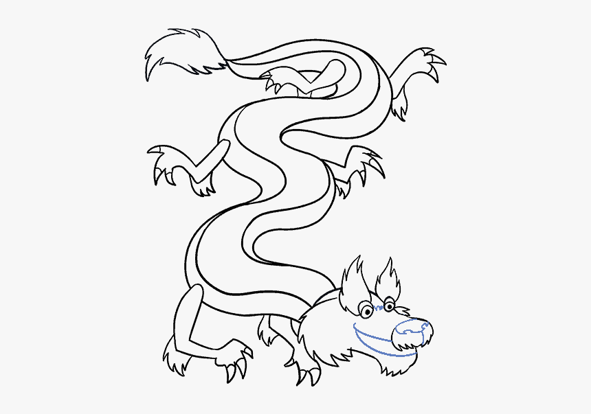 Detail Dragon Drawing Png Nomer 32