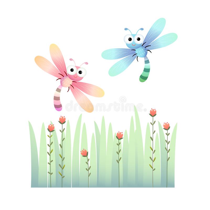 Detail Dragon Fly Clipart Nomer 38