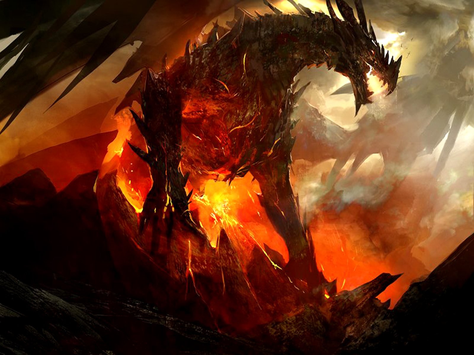 Detail Dragon Hd Wallpaper Nomer 28