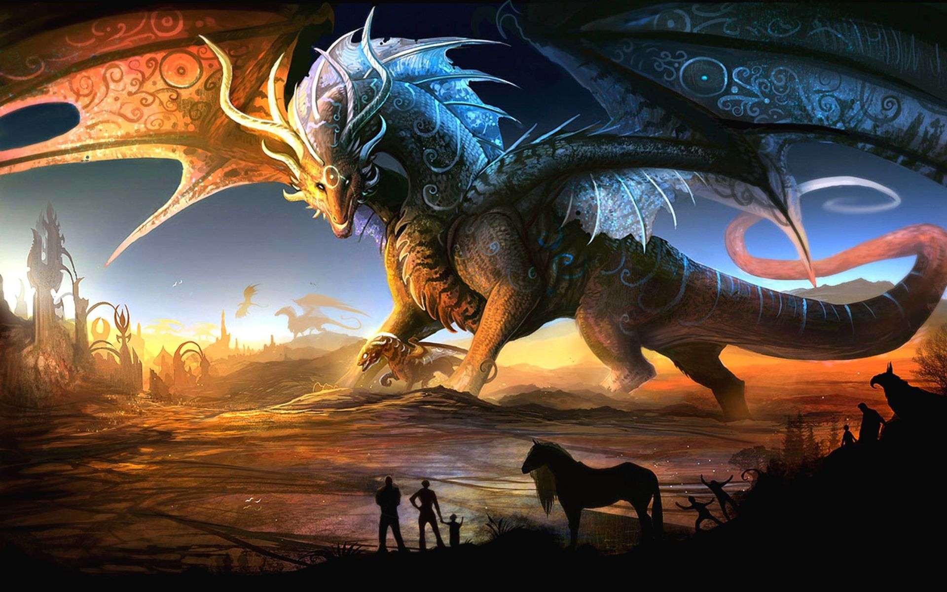 Detail Dragon Hd Wallpaper Nomer 9