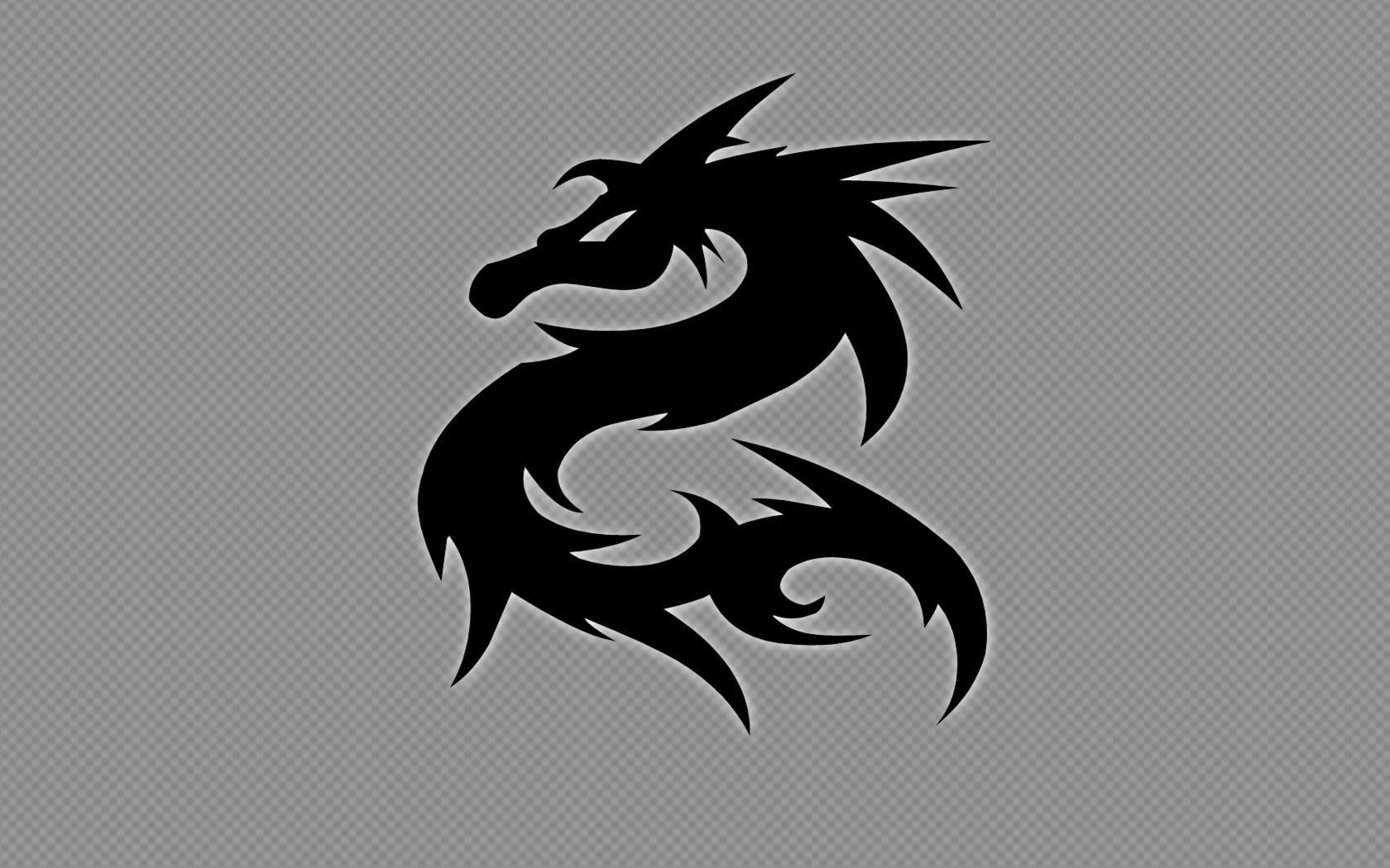 Detail Dragon Image Black And White Nomer 47