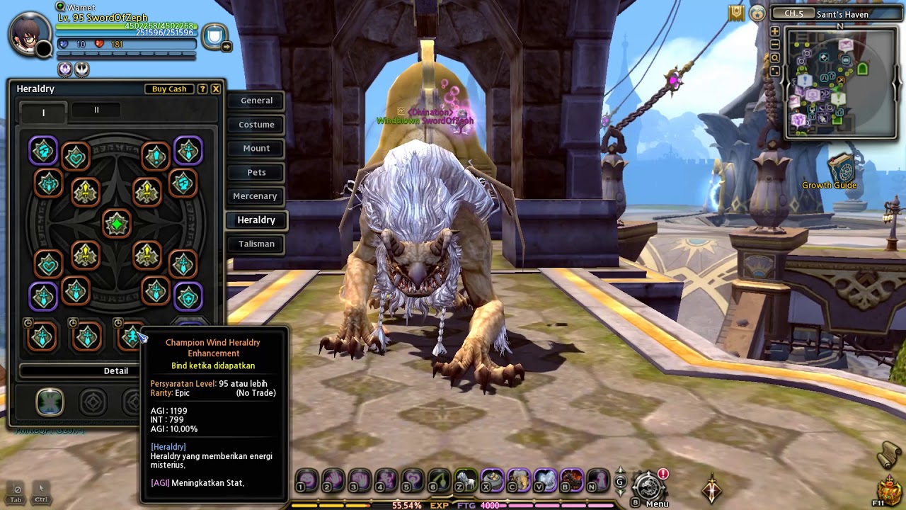 Detail Dragon Nest Cap 95 Nomer 20