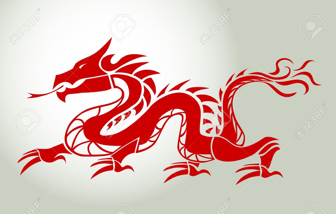 Detail Dragon Royalty Free Nomer 22