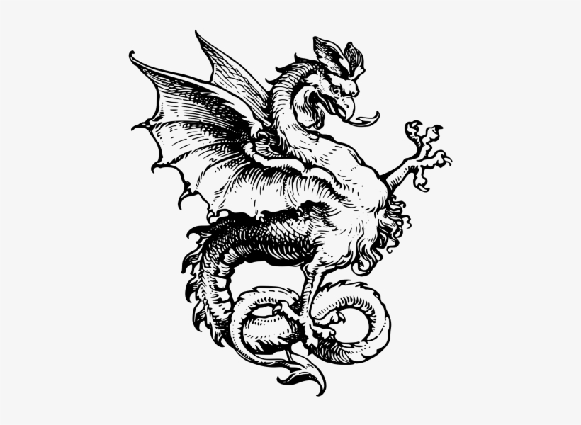 Detail Dragon Tattoo Png Nomer 17