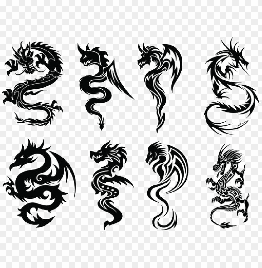 Detail Dragon Tattoo Png Nomer 33