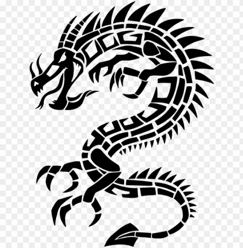 Detail Dragon Tattoo Png Nomer 48