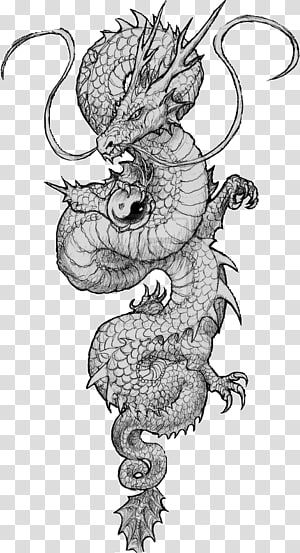 Detail Dragon Tattoo Png Nomer 49