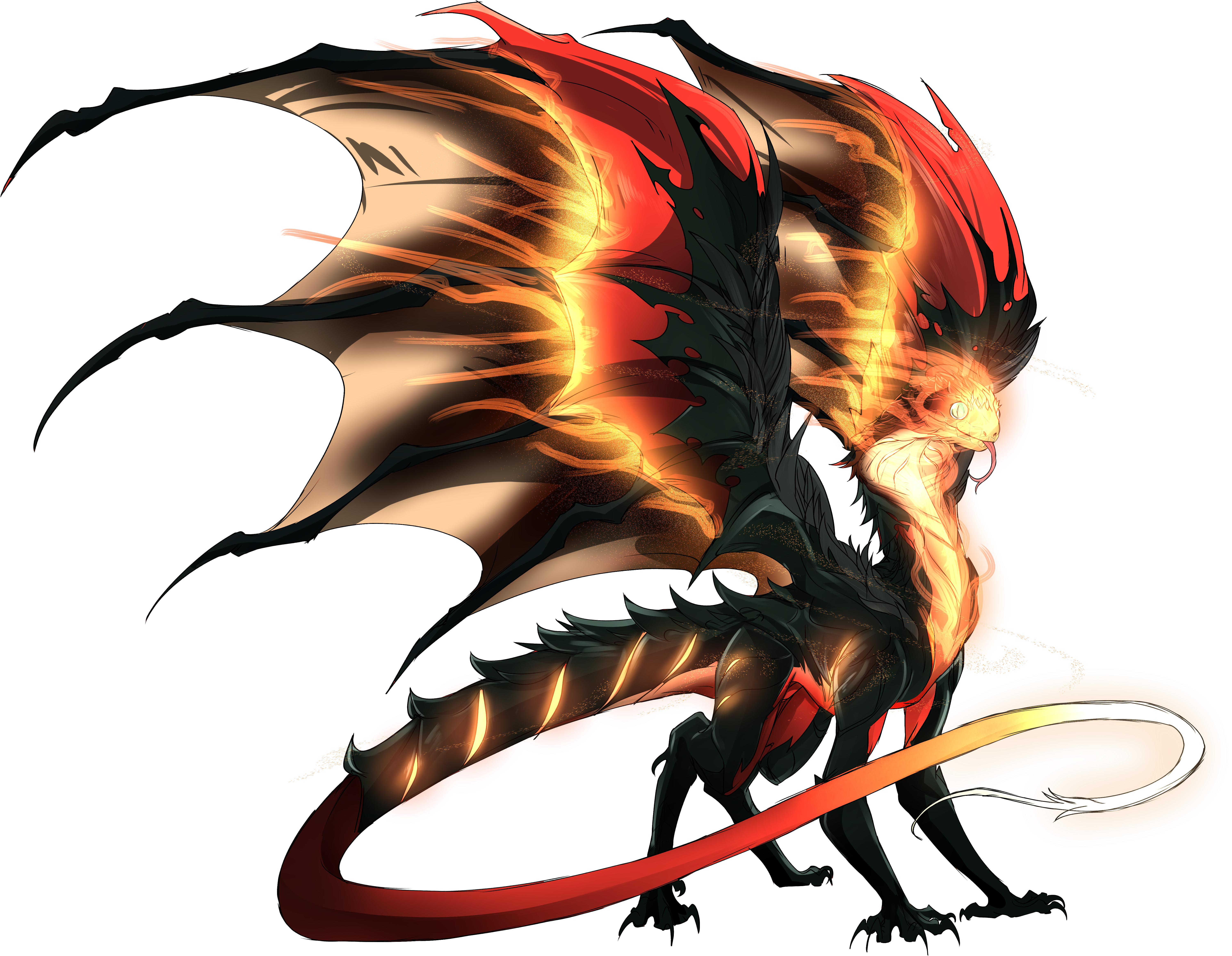 Detail Dragon Transparent Background Nomer 16