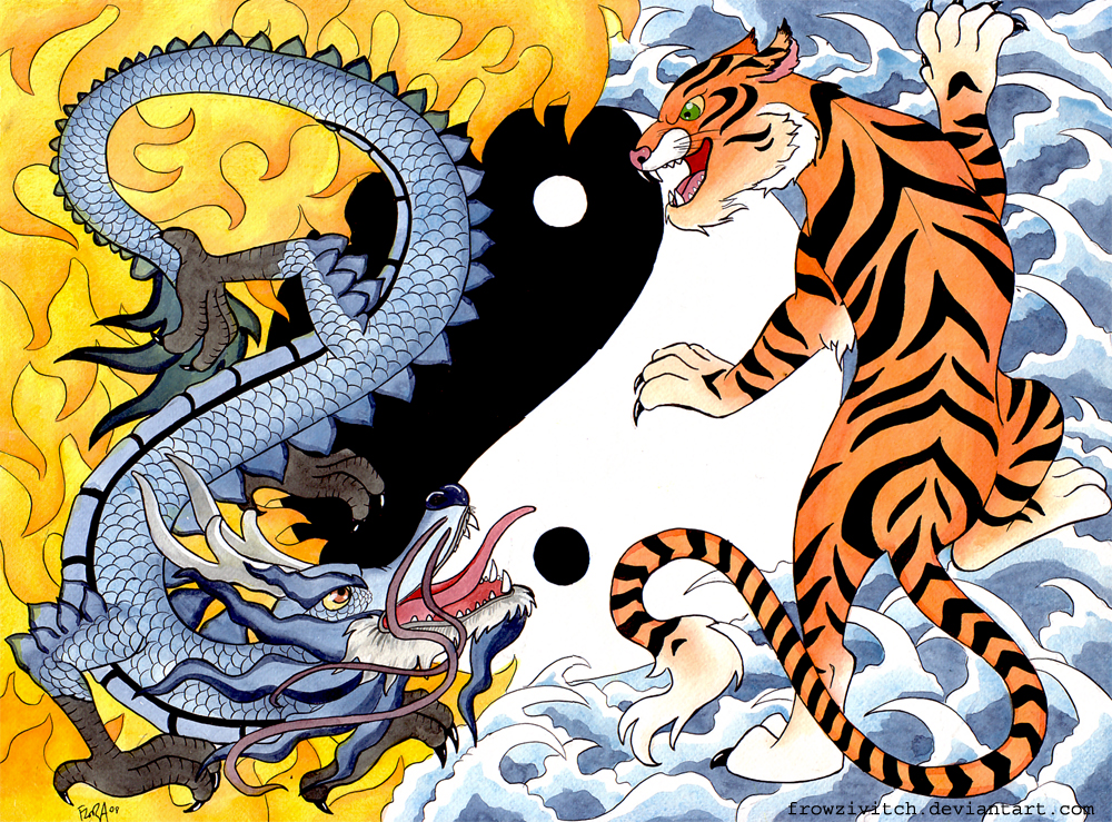 Detail Dragon Vs Tiger Nomer 12