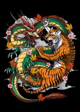 Detail Dragon Vs Tiger Nomer 23