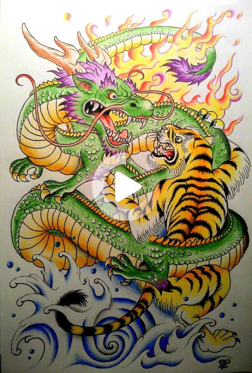 Detail Dragon Vs Tiger Nomer 27