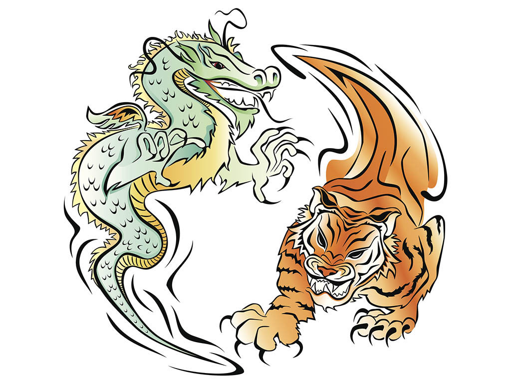 Detail Dragon Vs Tiger Nomer 37