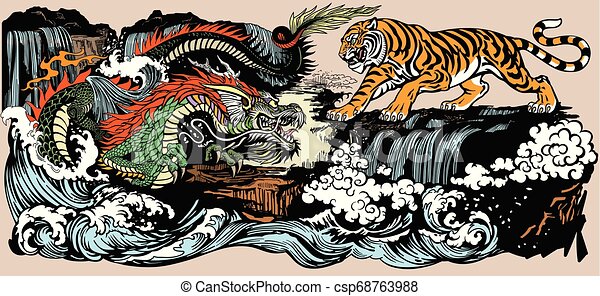 Detail Dragon Vs Tiger Nomer 55