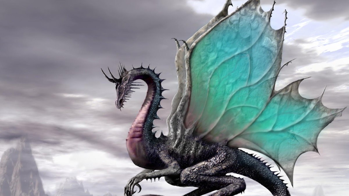 Detail Dragon Wallpaper 3d Nomer 24