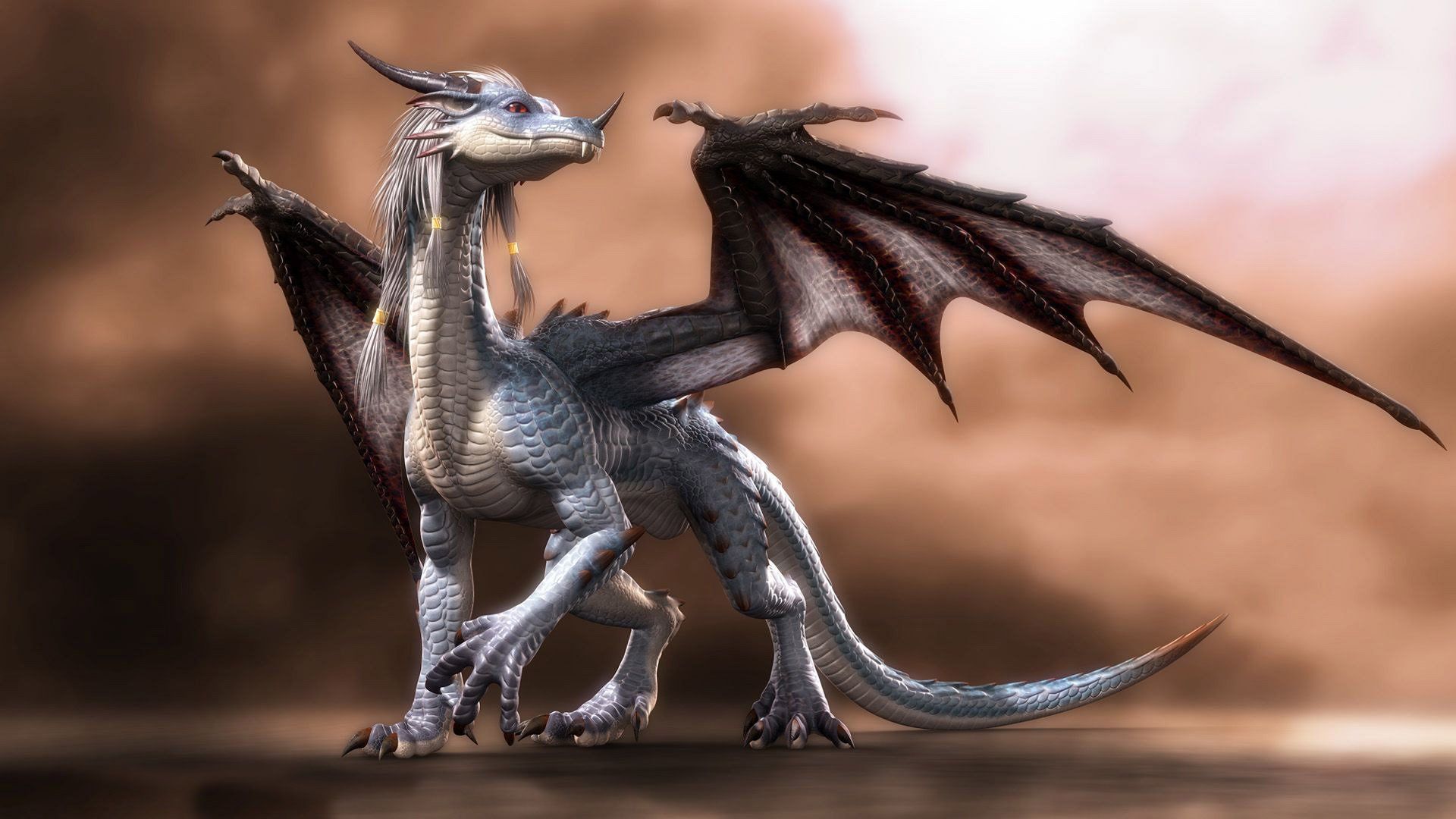 Detail Dragon Wallpaper 3d Nomer 28