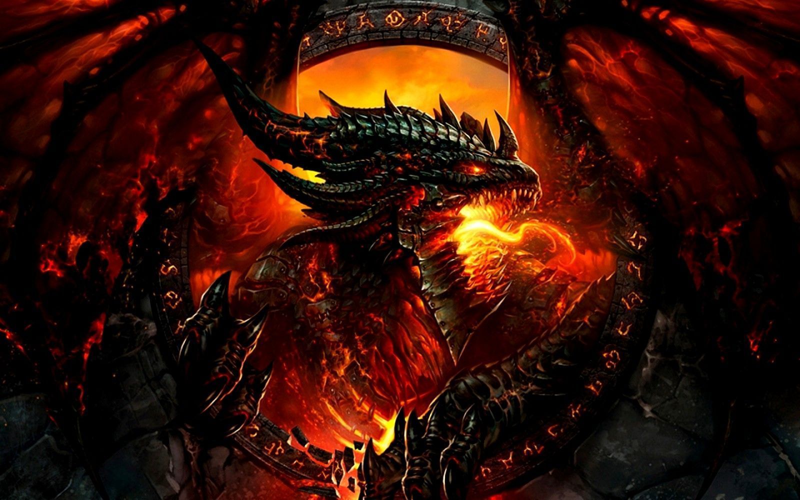 Detail Dragon Wallpaper 3d Nomer 4